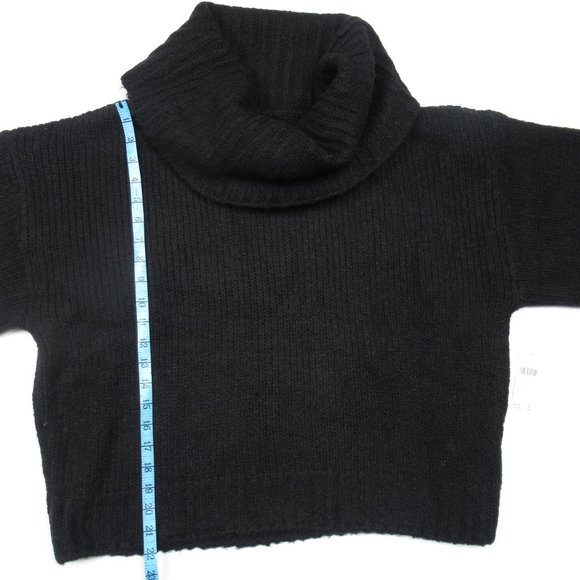 Anthropologie Pilcro Turtleneck Sweater Black Large - Picture 6 of 9